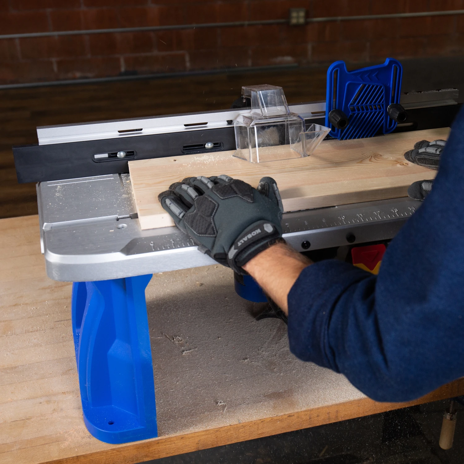 Kobalt 1/4-in And 1/2-in 12 -Amp Fixed Router With Table And 9 Kobalt 1/4-in And 1/2-in 12 -Amp Fixed Router With Table And - Image 9