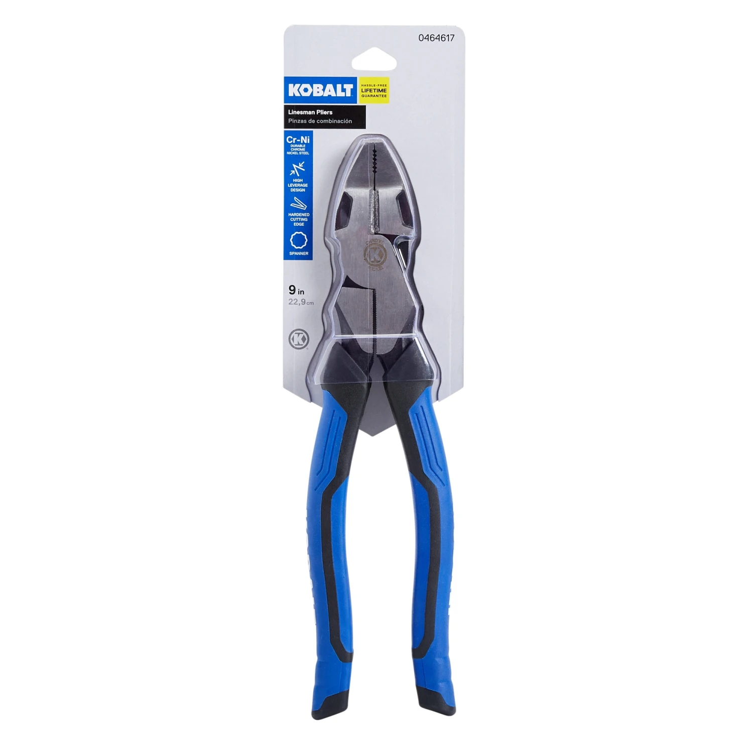 Kobalt 9-in Lineman Pliers Wire Cutter Pliers 3 Kobalt 9-in Lineman Pliers Wire Cutter Pliers - Image 3