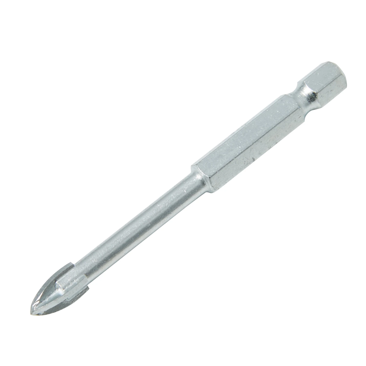 Kobalt 1/4-in 6.30mm #1 J X 75.00mm Carbide Tipped Right Handed Glass And Tile Drill Bit 2 Kobalt 1/4-in 6.30mm #1 J X 75.00mm Carbide Tipped Right Handed Glass And Tile Drill Bit - Image 2