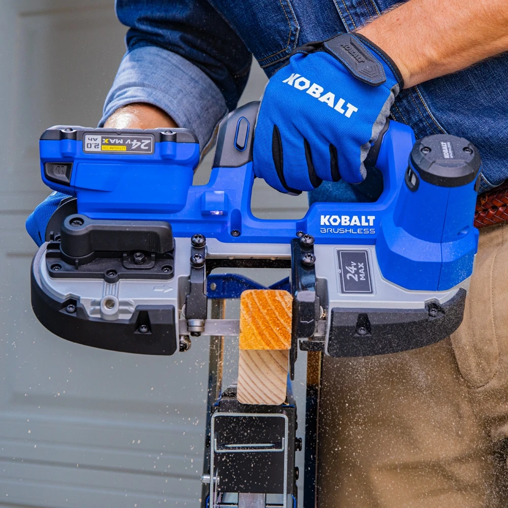 Kobalt 24-Volt 2.5-in Portable Band Saw ( Battery Not Included Charger Not Included ) 11 Kobalt 24-Volt 2.5-in Portable Band Saw ( Battery Not Included Charger Not Included ) - Image 11