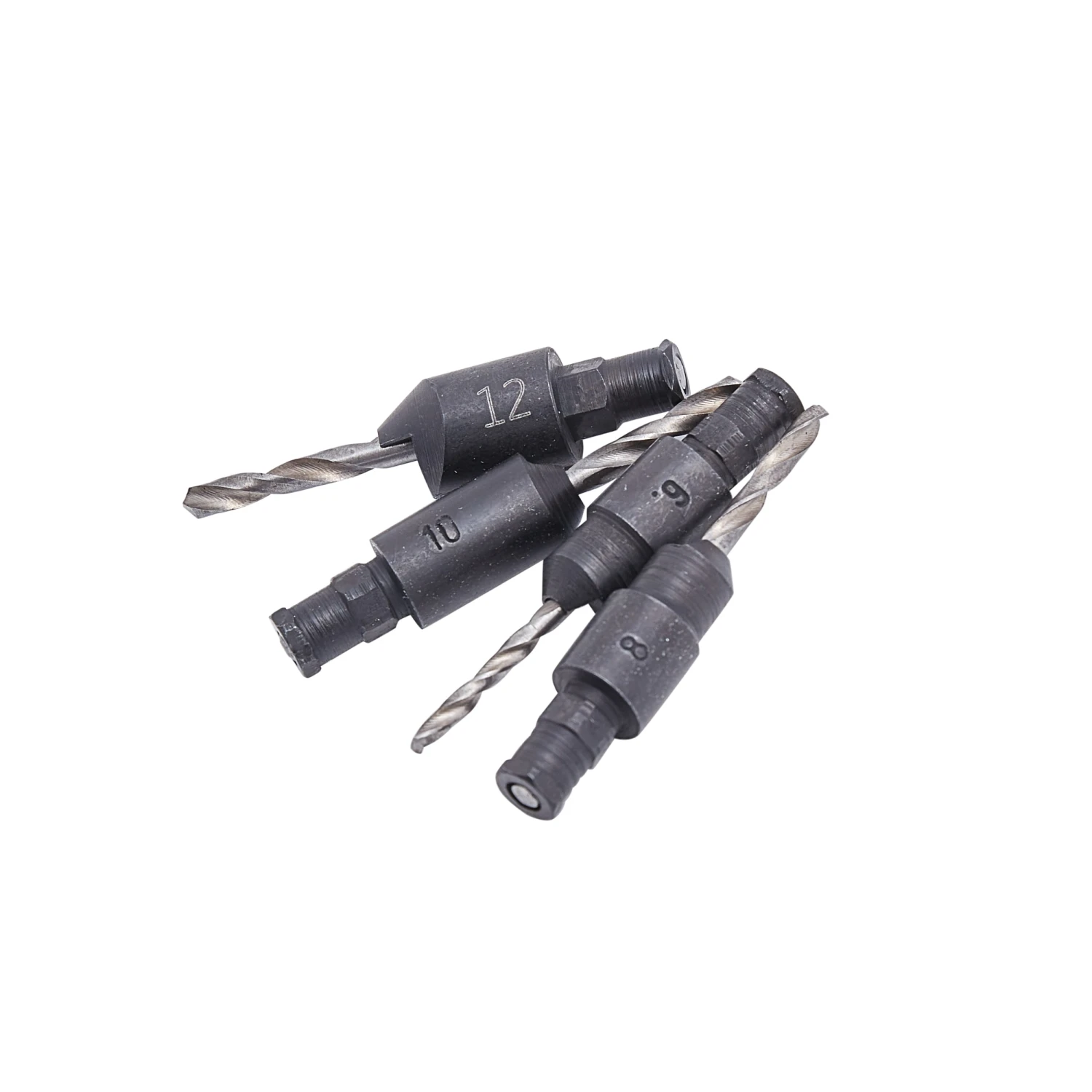 Kobalt 4 -Piece 1/8-in X 1-5/8-in High-speed Steel Countersink Twist Drill Bit Set 3 Kobalt 4 -Piece 1/8-in X 1-5/8-in High-speed Steel Countersink Twist Drill Bit Set - Image 3