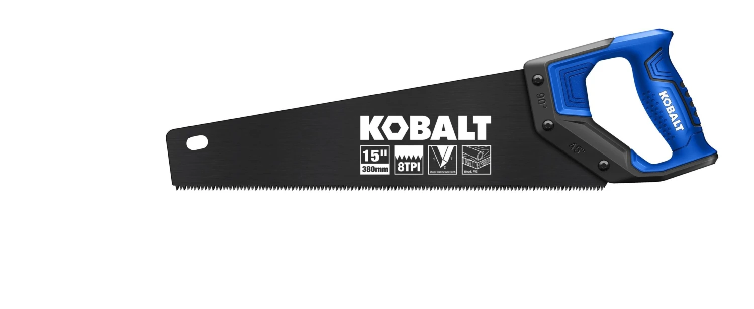 Kobalt 15-in Coarse Cut Hand Saw 1 Kobalt 15-in Coarse Cut Hand Saw