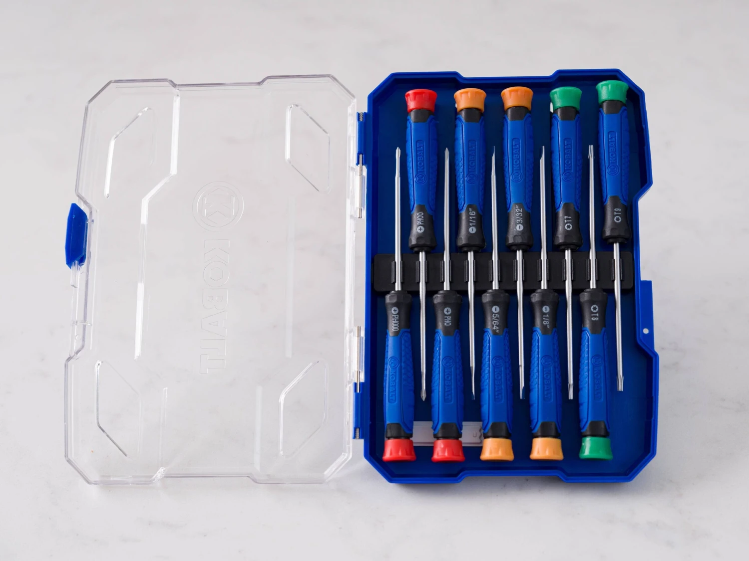 Kobalt Precision 10 -Piece 2-in Combination Tip Screwdriver Set 1 Kobalt Precision 10 -Piece 2-in Combination Tip Screwdriver Set
