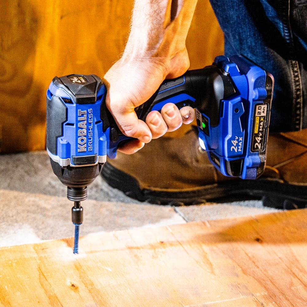 Kobalt 24-volt 1/4-in Brushless Cordless Impact Driver (Battery Included And Charger Included And Soft Bag Included) 11 Kobalt 24-volt 1/4-in Brushless Cordless Impact Driver (Battery Included And Charger Included And Soft Bag Included) - Image 11