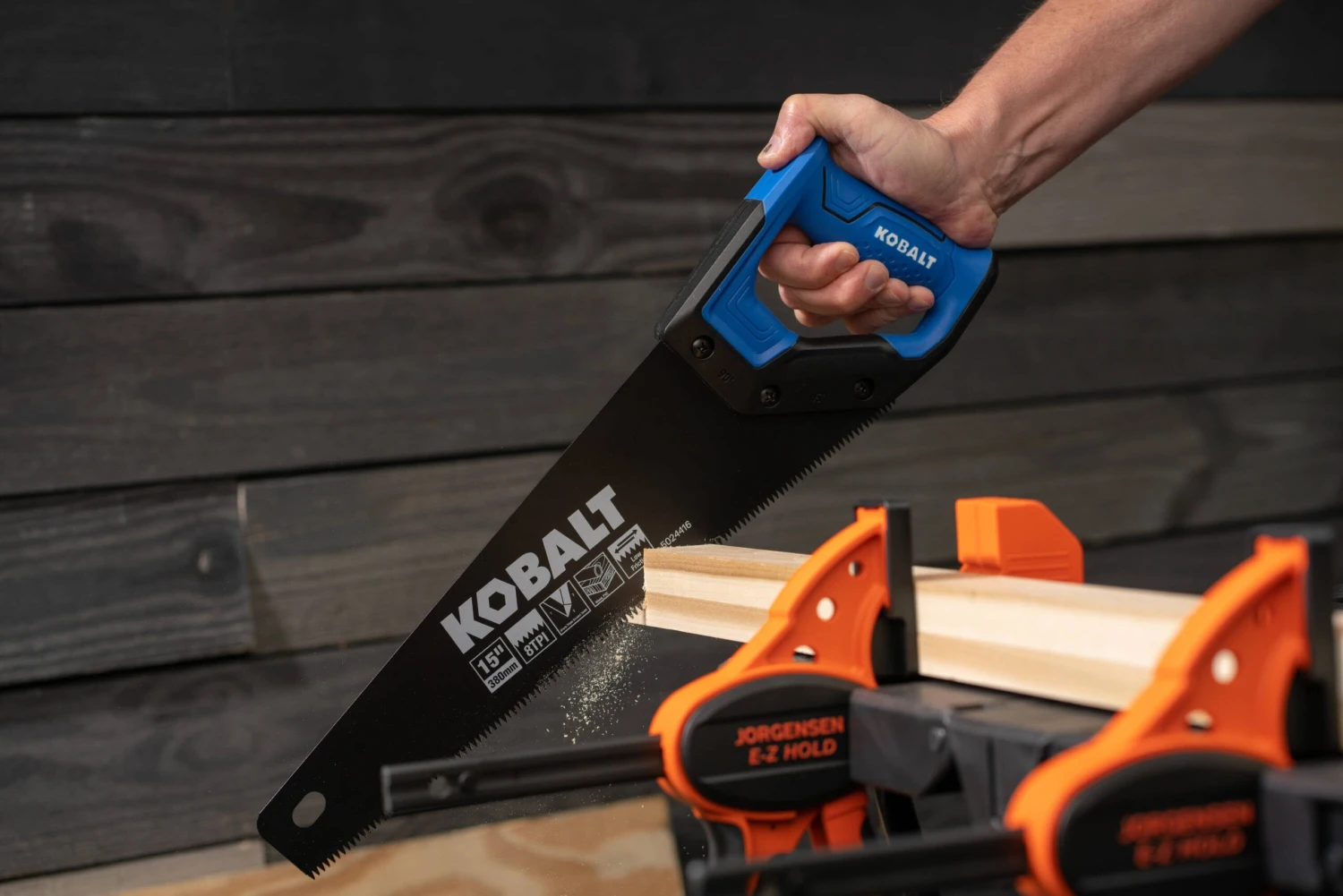 Kobalt 15-in Coarse Cut Hand Saw 5 Kobalt 15-in Coarse Cut Hand Saw - Image 5