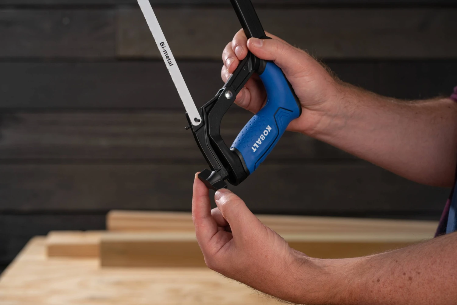 Kobalt 12-in Extra Fine Cut Hack Saw 6 Kobalt 12-in Extra Fine Cut Hack Saw - Image 6