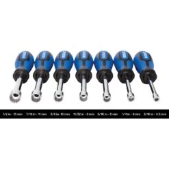 Kobalt 7 -Piece Metric And Standard (SAE) Spline Nut Driver Set