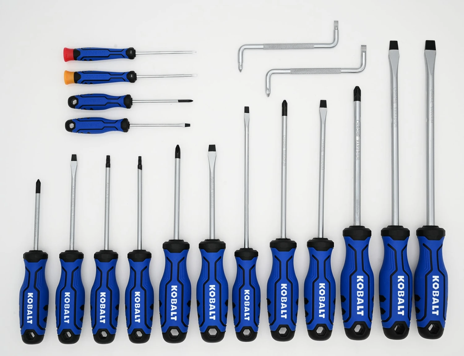 Kobalt 18 -Piece 8-in Magnetic Screwdriver Set 1 Kobalt 18 -Piece 8-in Magnetic Screwdriver Set