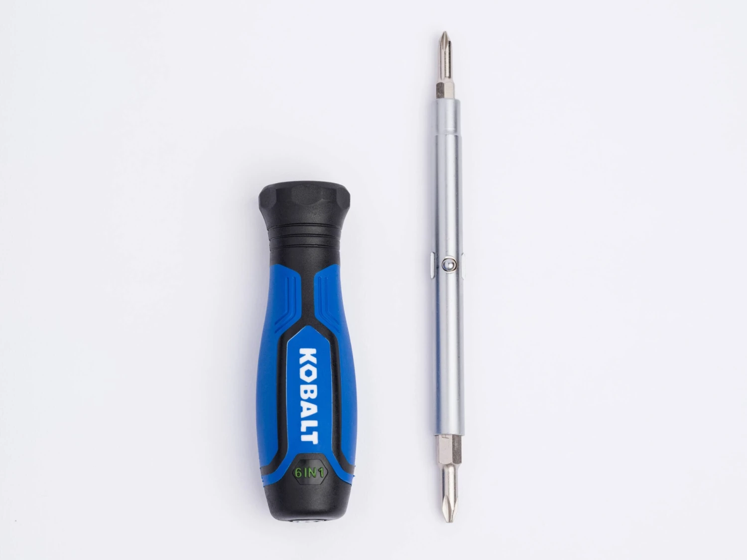 Kobalt 6-in-1 Blue 4 -Piece 2-in Combination Tip Screwdriver 2 Kobalt 6-in-1 Blue 4 -Piece 2-in Combination Tip Screwdriver - Image 2