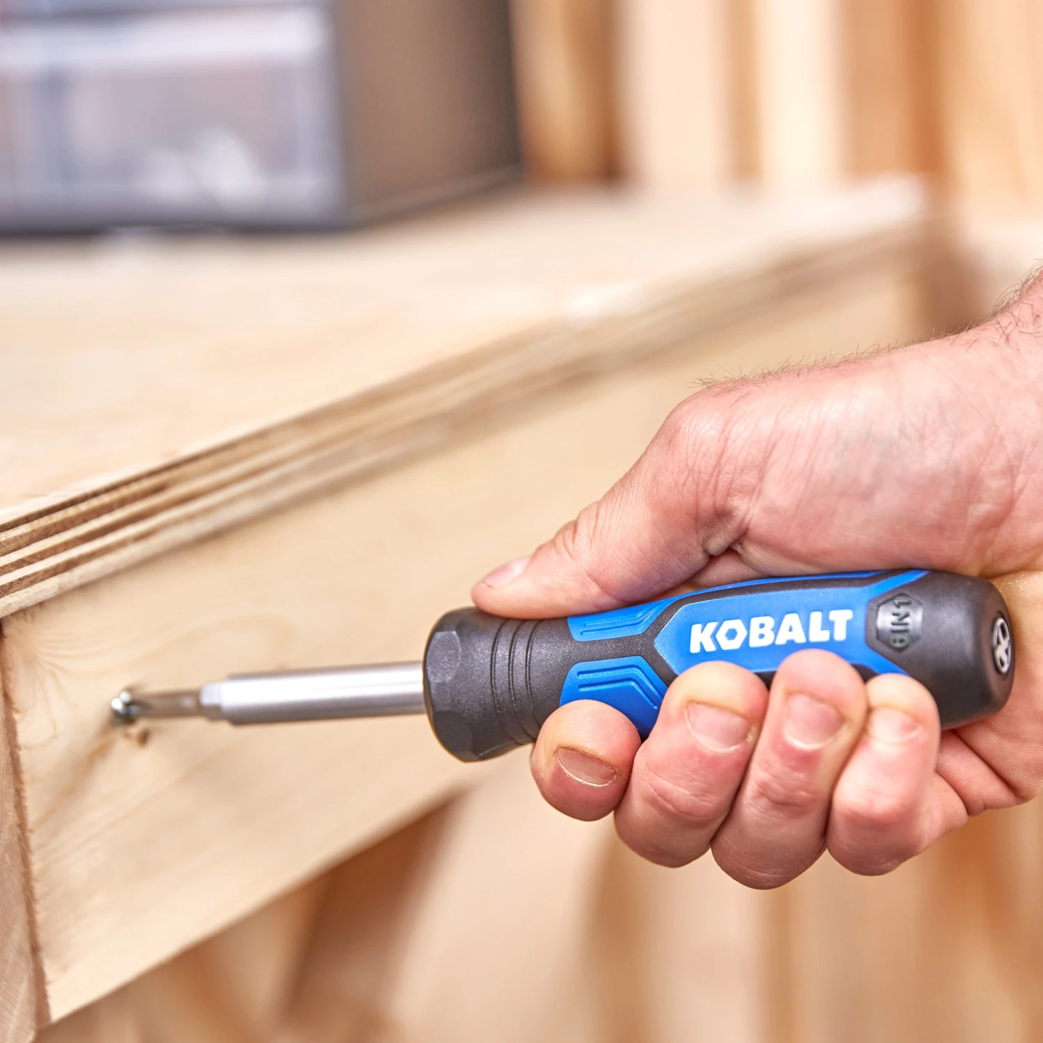 Kobalt 6-in-1 Blue 4 -Piece 2-in Combination Tip Screwdriver 3 Kobalt 6-in-1 Blue 4 -Piece 2-in Combination Tip Screwdriver - Image 3