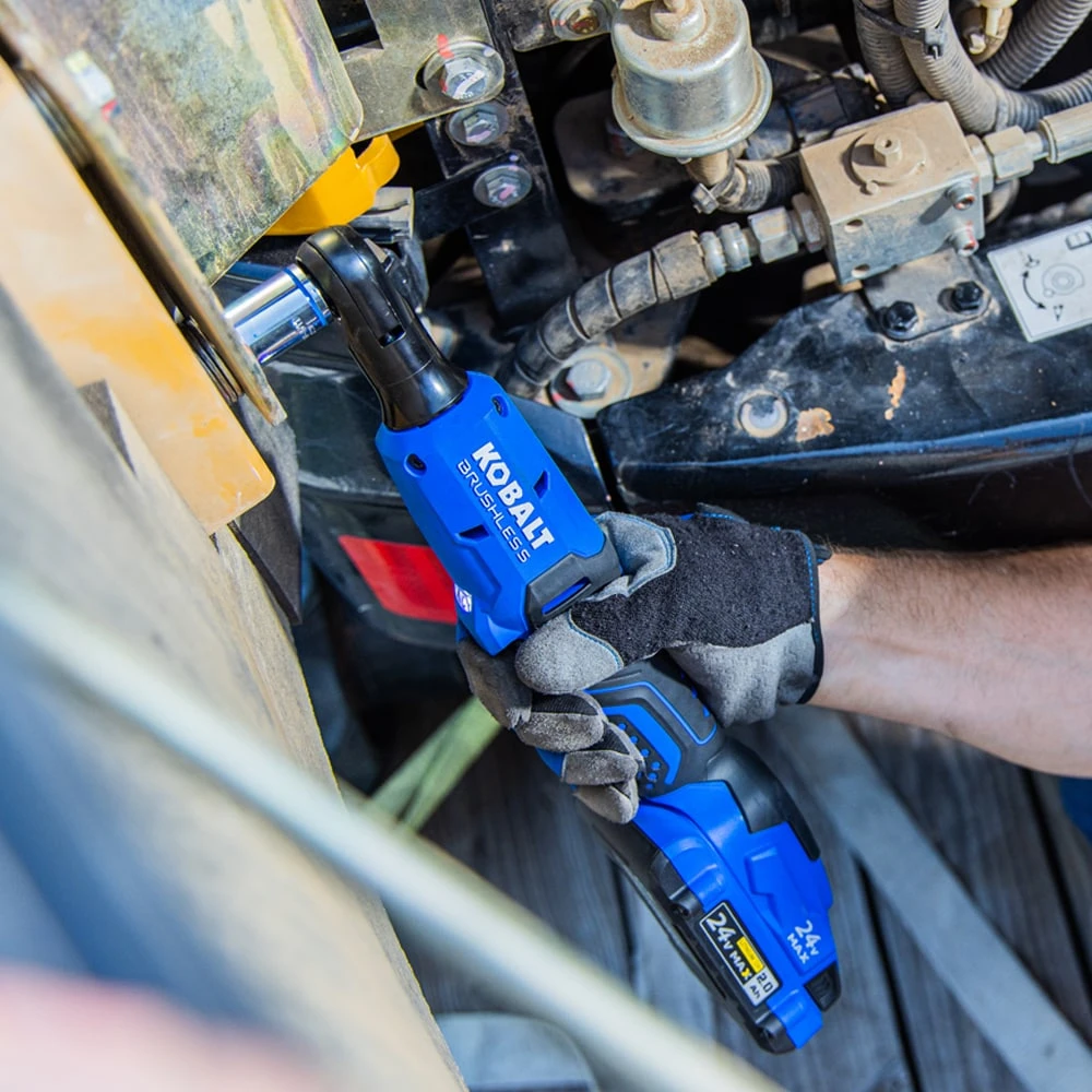 Kobalt 24-volt Variable Speed Brushless 3/8-in Drive Cordless Ratchet Wrench (Battery Not Included And Charger Not Included) 10 Kobalt 24-volt Variable Speed Brushless 3/8-in Drive Cordless Ratchet Wrench (Battery Not Included And Charger Not Included) - Image 10