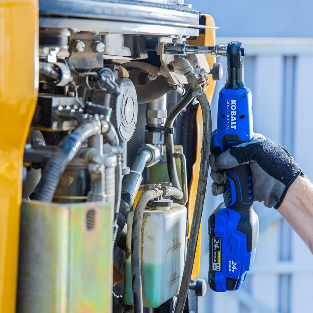 Kobalt 24-volt Variable Speed Brushless 3/8-in Drive Cordless Ratchet Wrench (Battery Not Included And Charger Not Included) 13 Kobalt 24-volt Variable Speed Brushless 3/8-in Drive Cordless Ratchet Wrench (Battery Not Included And Charger Not Included) - Image 13