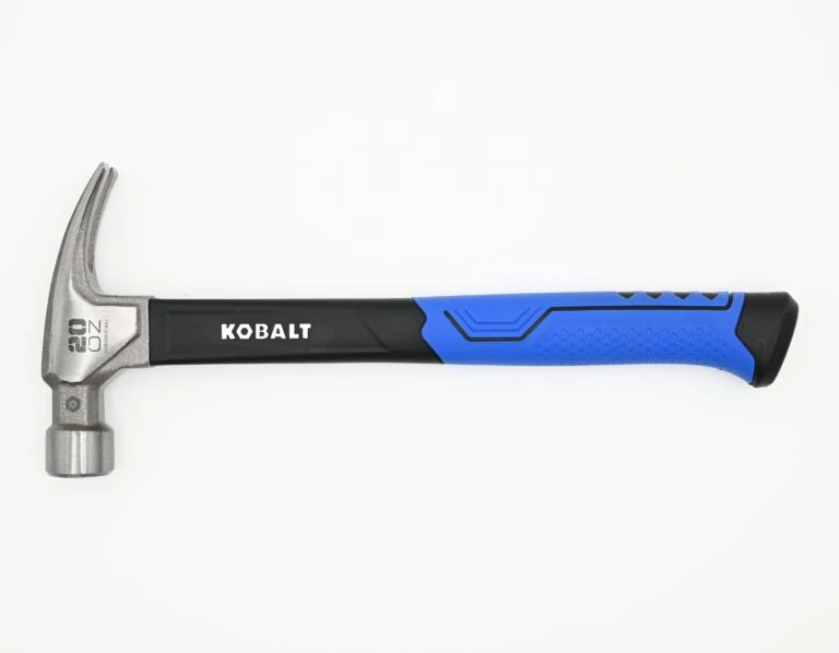Kobalt 20 -oz Steel Head Fiberglass Handle Claw Hammer