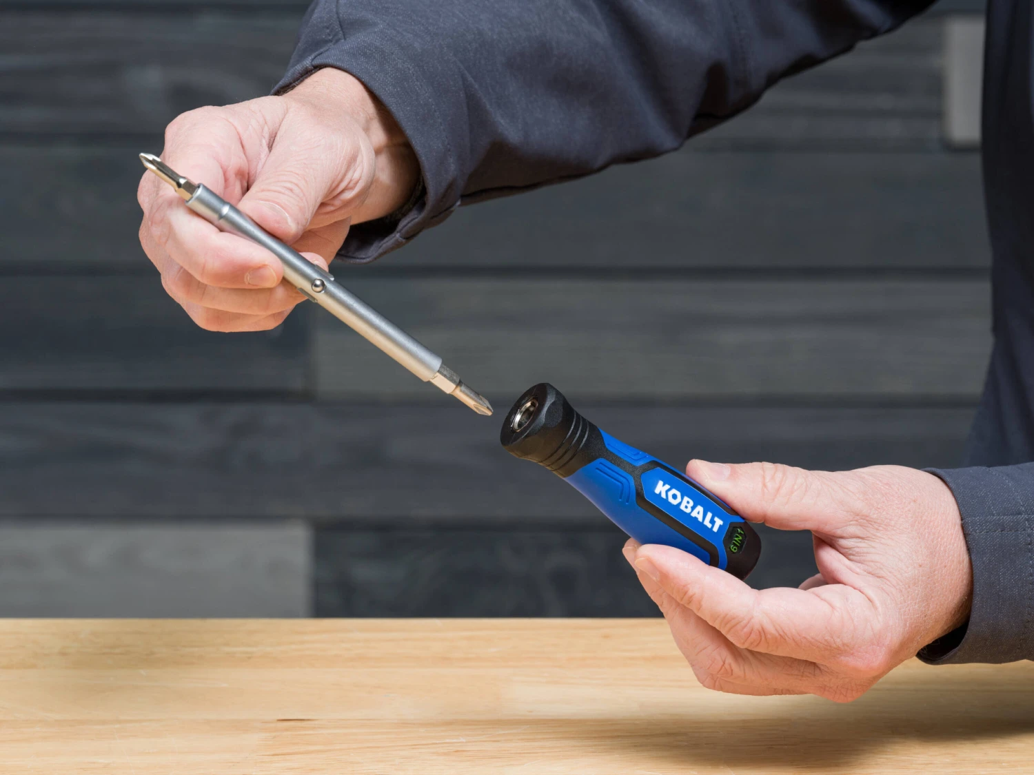 Kobalt 6-in-1 Blue 4 -Piece 2-in Combination Tip Screwdriver 7 Kobalt 6-in-1 Blue 4 -Piece 2-in Combination Tip Screwdriver - Image 7