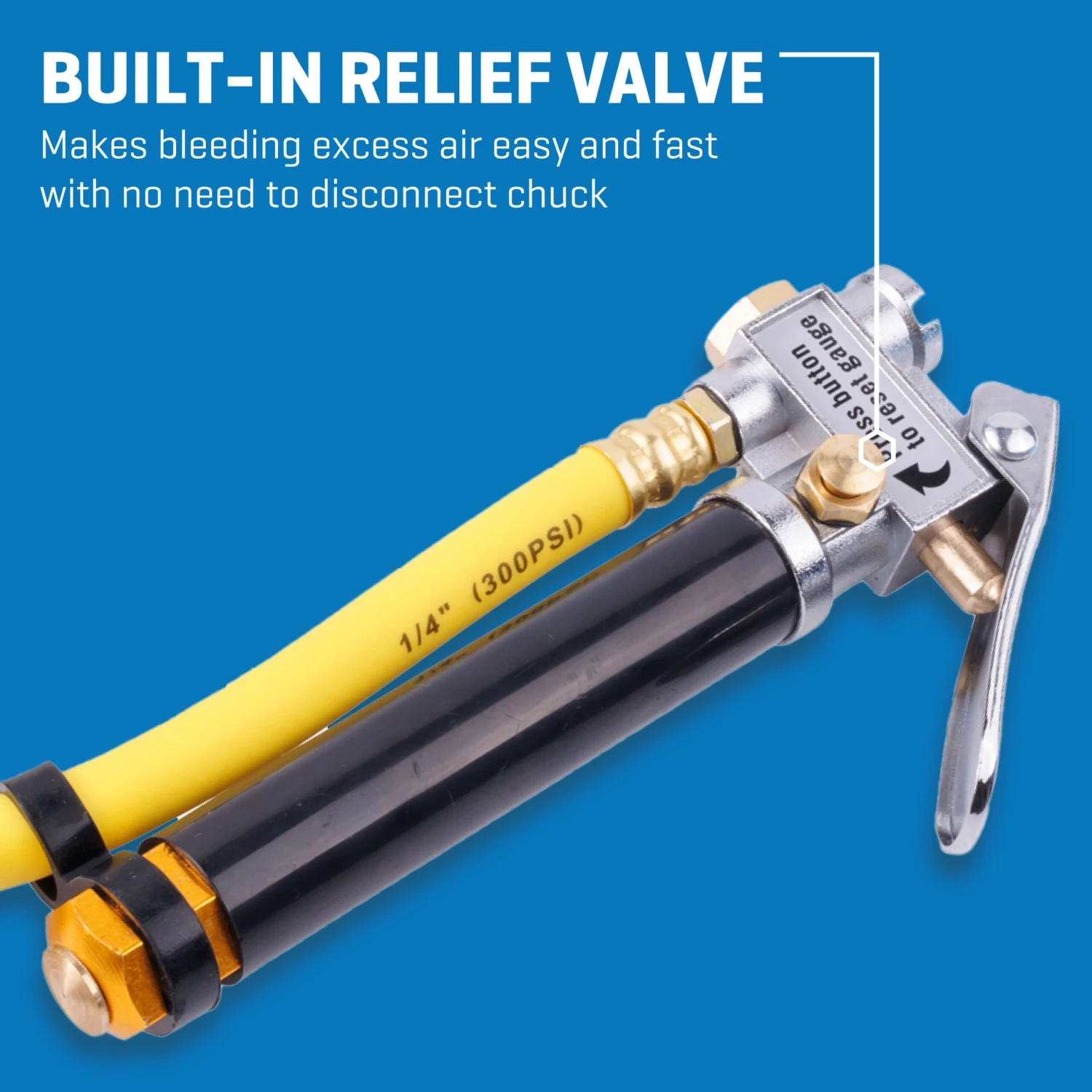 Kobalt Dual Foot Inflator And-Gauge 4 Kobalt Dual Foot Inflator And-Gauge - Image 4