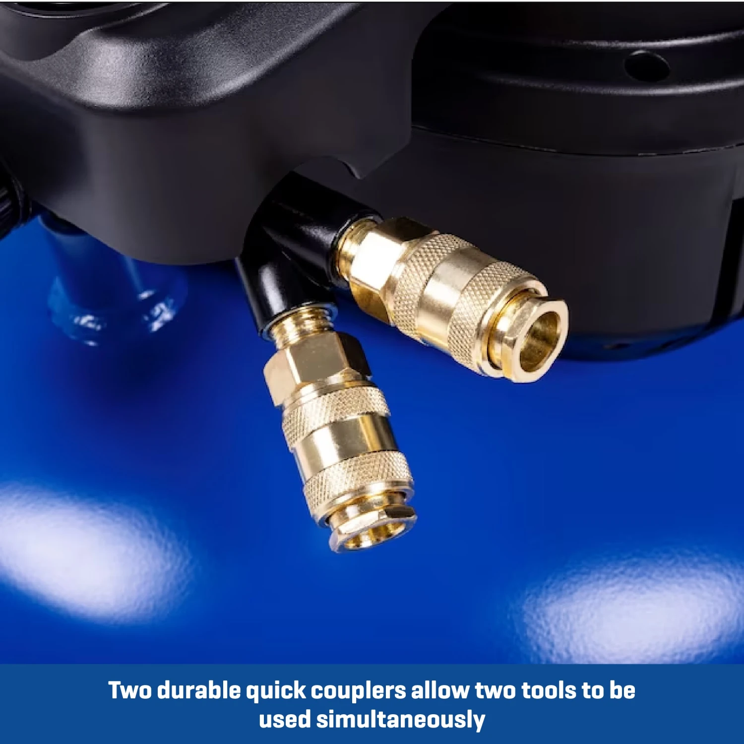 Kobalt 6-Gallon Portable Electric 150 PSI Pancake Air Compressor With Accessories Included 4 Kobalt 6-Gallon Portable Electric 150 PSI Pancake Air Compressor With Accessories Included - Image 4