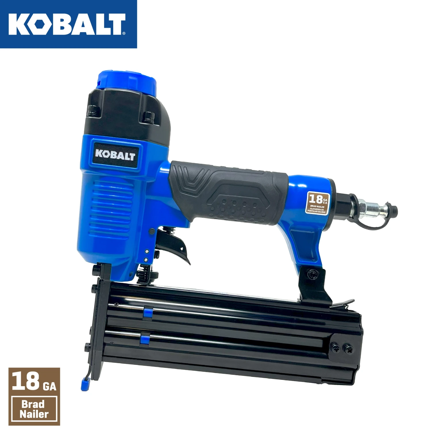 Kobalt 6-Gallon Portable Electric 150 PSI Pancake Air Compressor With Accessories Included 7 Kobalt 6-Gallon Portable Electric 150 PSI Pancake Air Compressor With Accessories Included - Image 7