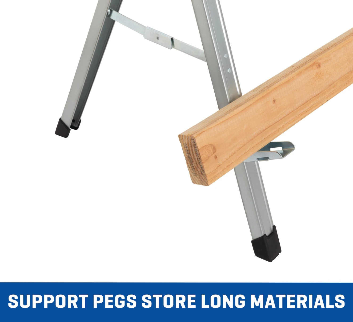 Kobalt 43-in W X 30-in H Steel Saw Horse ( 1100-lb Capacity) 12 Kobalt 43-in W X 30-in H Steel Saw Horse ( 1100-lb Capacity) - Image 12