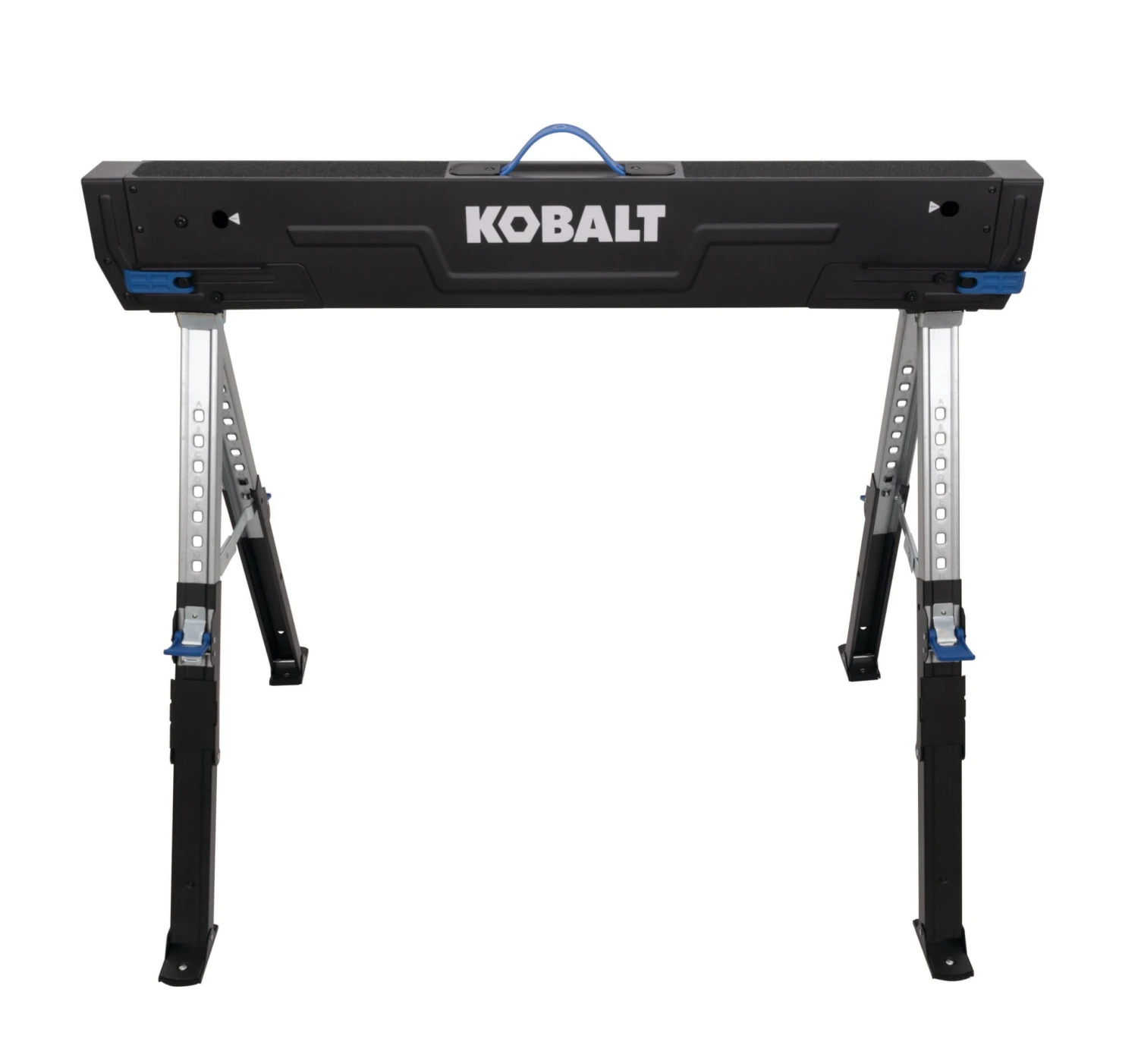 Kobalt 38-in W X 32.2-in H Adjustable Steel Saw Horse ( 1300-lb Capacity) 1 Kobalt 38-in W X 32.2-in H Adjustable Steel Saw Horse ( 1300-lb Capacity)