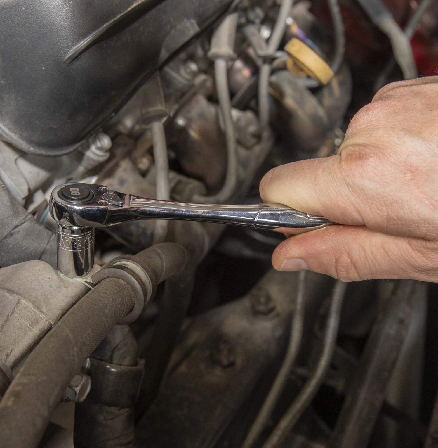 Kobalt 50 -Piece Standard (SAE) And Metric Mechanics Tool Set With Hard Case 12 Kobalt 50 -Piece Standard (SAE) And Metric Mechanics Tool Set With Hard Case - Image 12