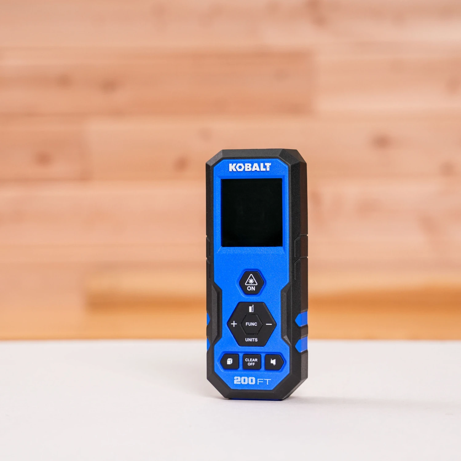 Kobalt 200-ft Indoor Red Laser Distance Measurer With Backlit Display 5 Kobalt 200-ft Indoor Red Laser Distance Measurer With Backlit Display - Image 5