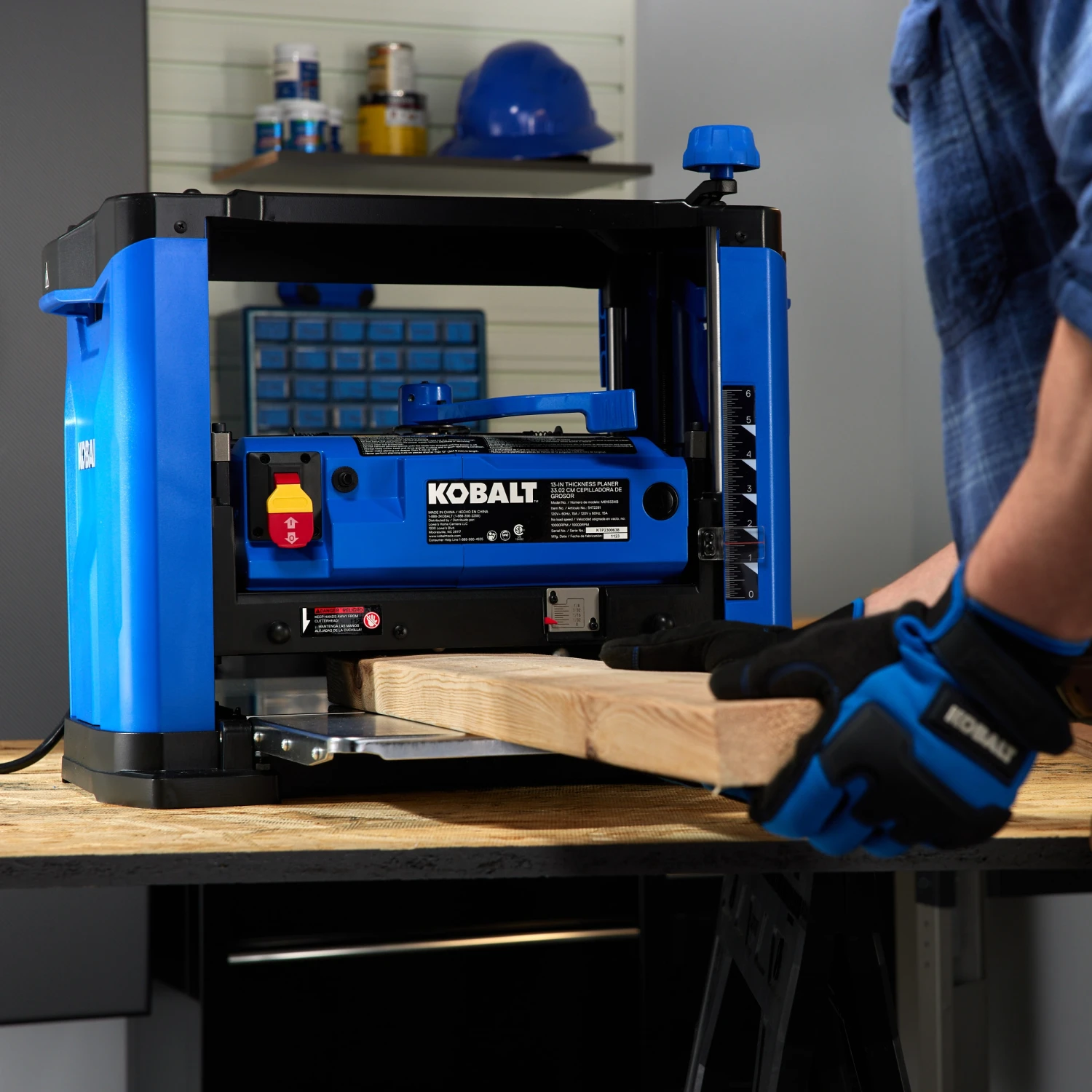 Kobalt 13-in W 15 -Amp Benchtop Planer 3 Kobalt 13-in W 15 -Amp Benchtop Planer - Image 3