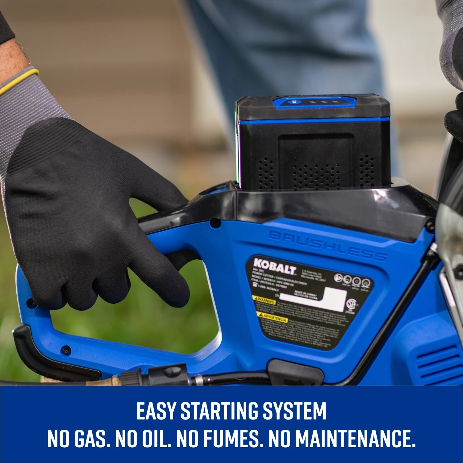 Kobalt 12-in Cordless Concrete Saw 6 Kobalt 12-in Cordless Concrete Saw - Image 6