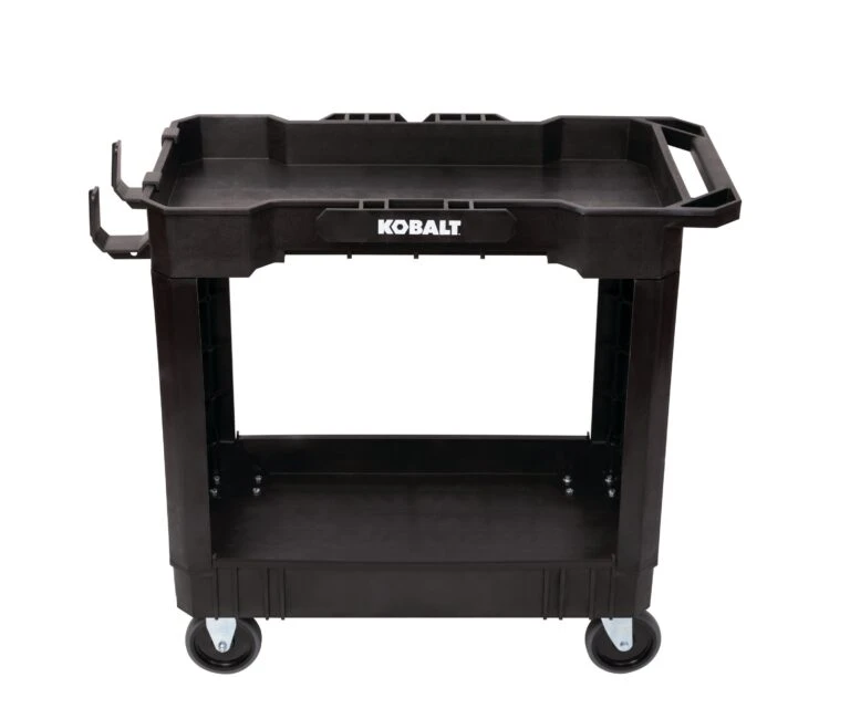 Kobalt 32.6-in Shelf 500-lb Capacity Utility Cart
