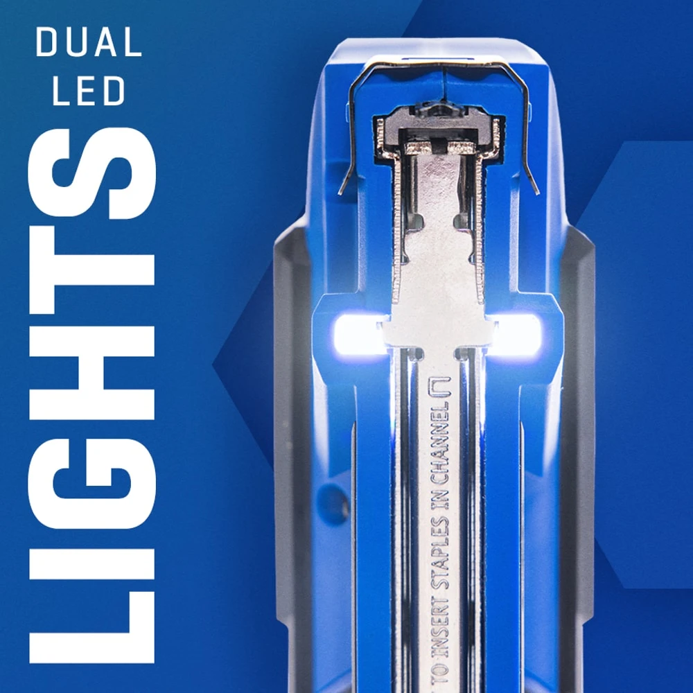 Kobalt XTR 20 -Gauge 3/8-in Medium Crown Finish Stapler ( Battery And Charger Not Included ) 6 Kobalt XTR 20 -Gauge 3/8-in Medium Crown Finish Stapler ( Battery And Charger Not Included ) - Image 6