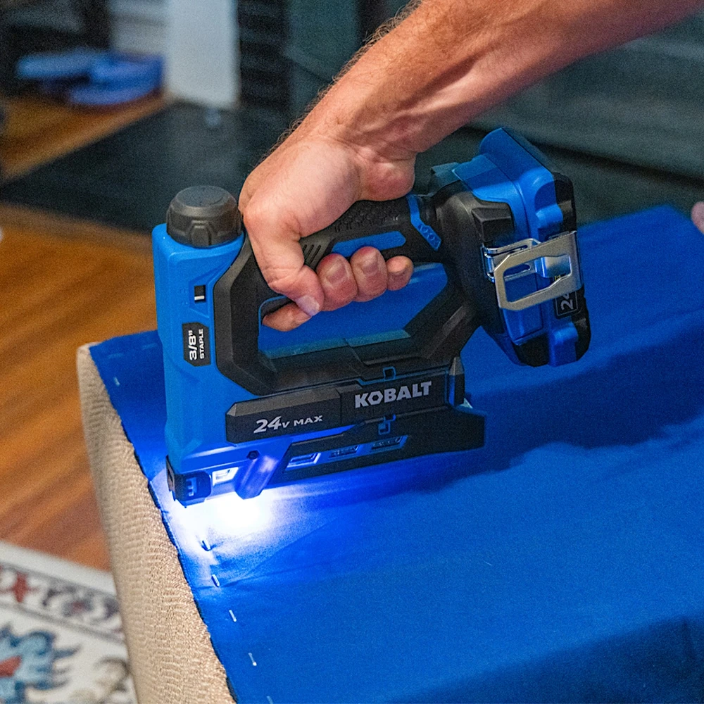 Kobalt XTR 20 -Gauge 3/8-in Medium Crown Finish Stapler ( Battery And Charger Not Included ) 11 Kobalt XTR 20 -Gauge 3/8-in Medium Crown Finish Stapler ( Battery And Charger Not Included ) - Image 11