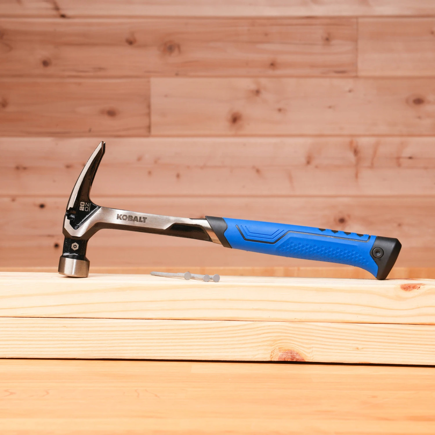 Kobalt 20 -oz Steel Head Steel Handle Rip Claw Hammer 4 Kobalt 20 -oz Steel Head Steel Handle Rip Claw Hammer - Image 4