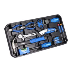 Kobalt 20 -Piece Blue Household Tool Set With Hard Case