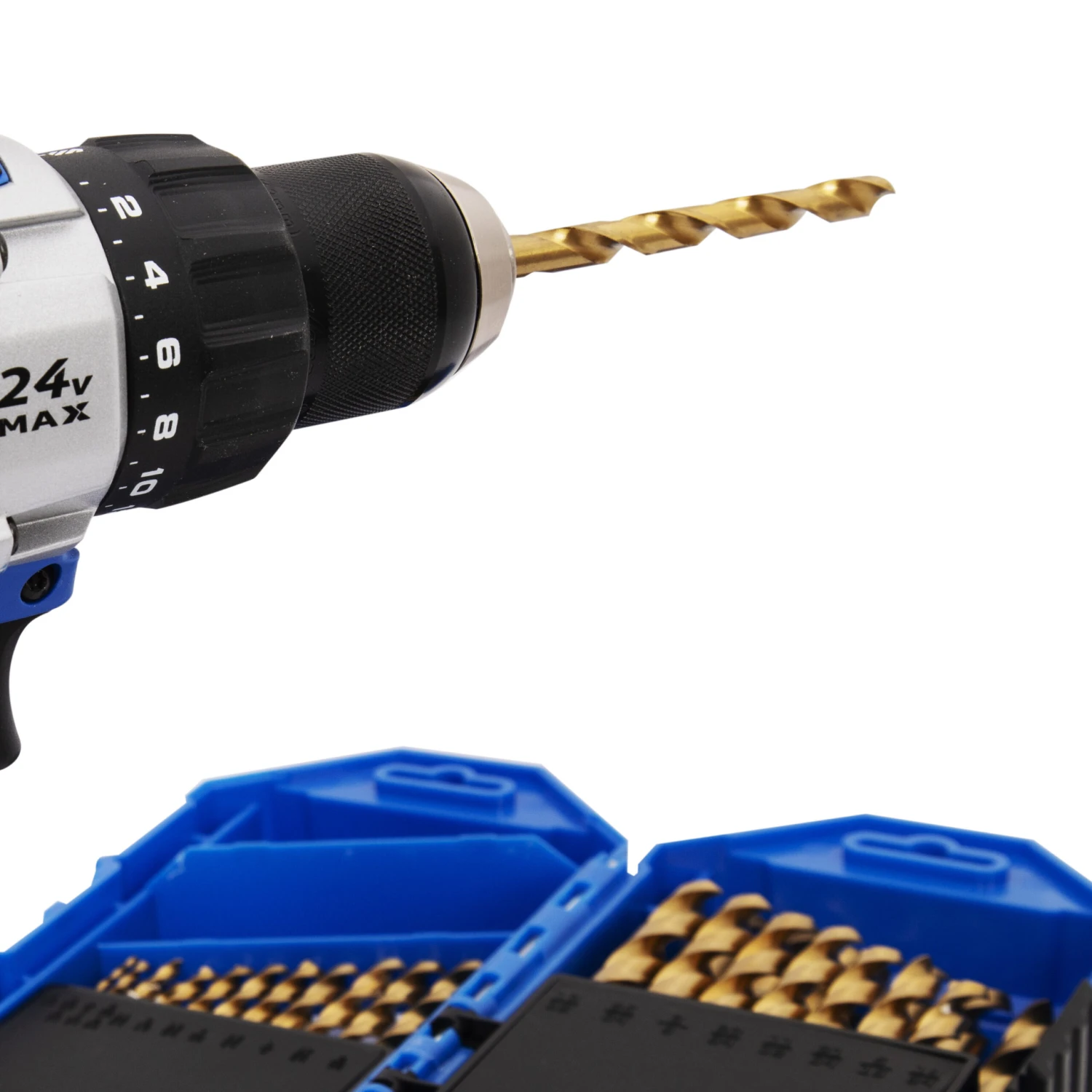 Kobalt 29 -Piece X Titanium Coated HSS Jobber Length Twist Drill Bit Set 6 Kobalt 29 -Piece X Titanium Coated HSS Jobber Length Twist Drill Bit Set - Image 6