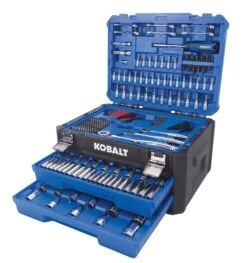 Kobalt 302 -Piece Metric And Standard (SAE) Mechanics Tool Set With Hard Case