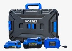 Kobalt 24 -Volt 2 -Pack Lithium-ion ( 2 Ah 4 Ah Battery Starter Kit With Toolbox )