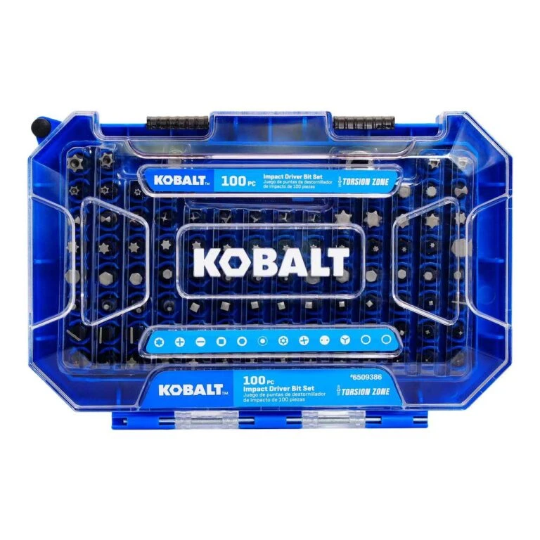 Kobalt Impact Driver Bit Set 100 -Piece