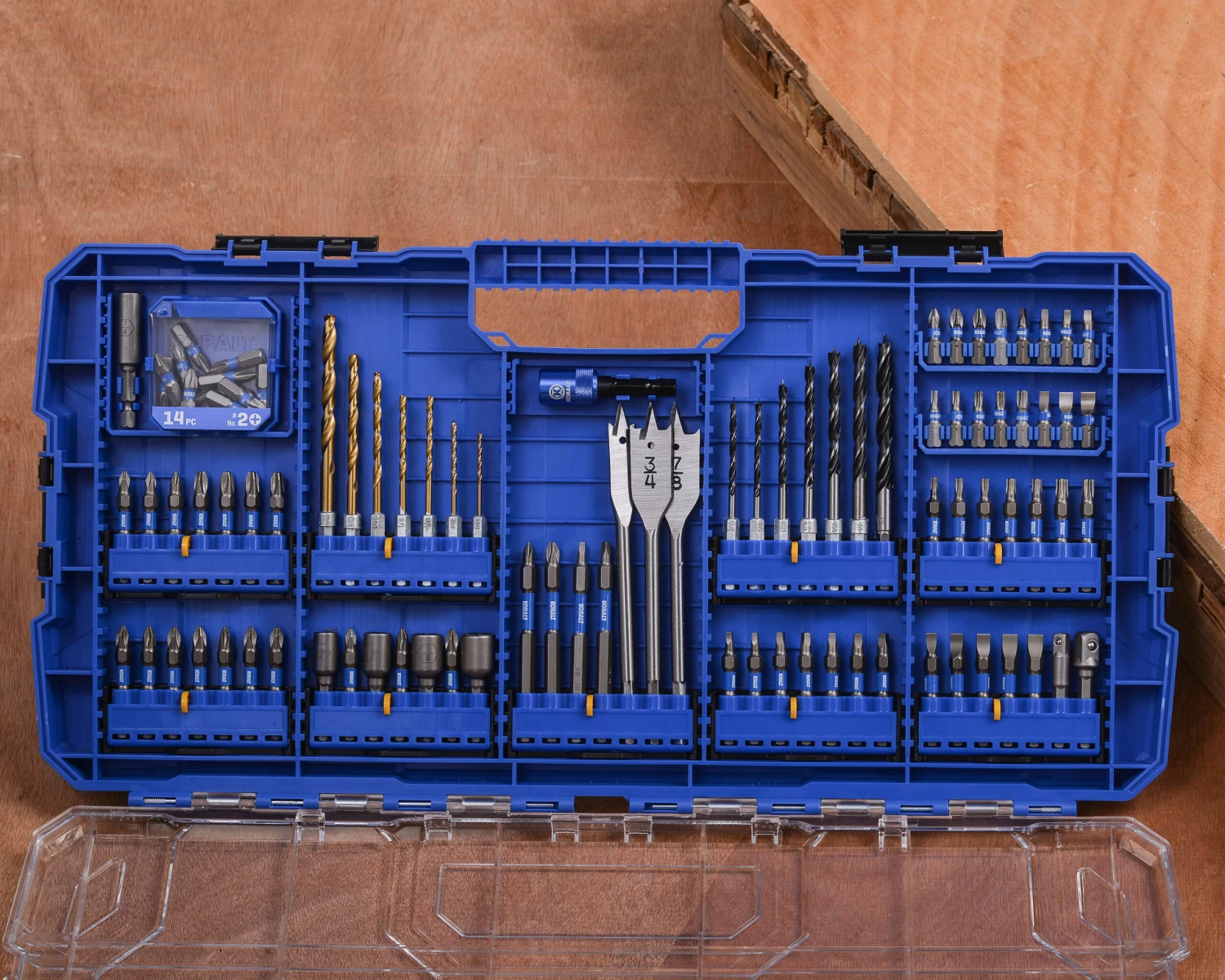Kobalt 1/4-in X Impact Driver Bit Set 95 -Piece 4 Kobalt 1/4-in X Impact Driver Bit Set 95 -Piece - Image 4