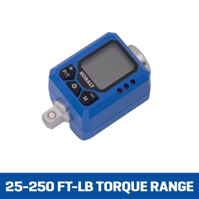 Kobalt 1/2-in Drive Digital Torque Wrench 25-ft/lb To 250-ft/lb With Batteries Included