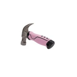 Kobalt Pink 8 -oz Steel Head Plastic Handle Hatchet Claw Hammer