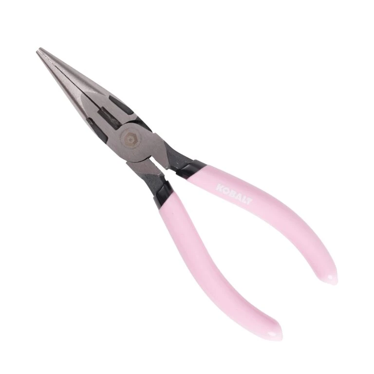 Kobalt Pink 6-in Long Nose Pliers