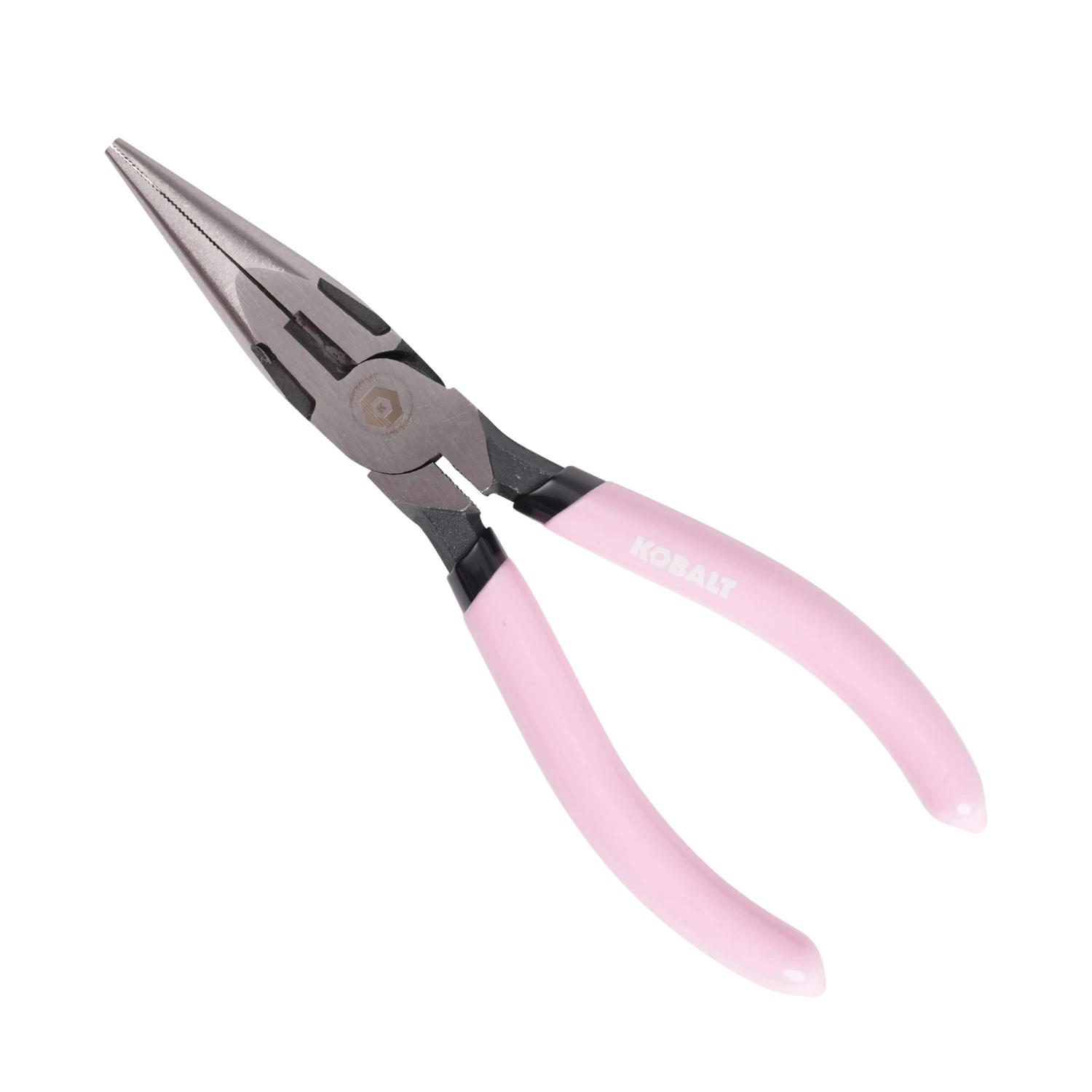 Kobalt Pink 6-in Long Nose Pliers 1 Kobalt Pink 6-in Long Nose Pliers