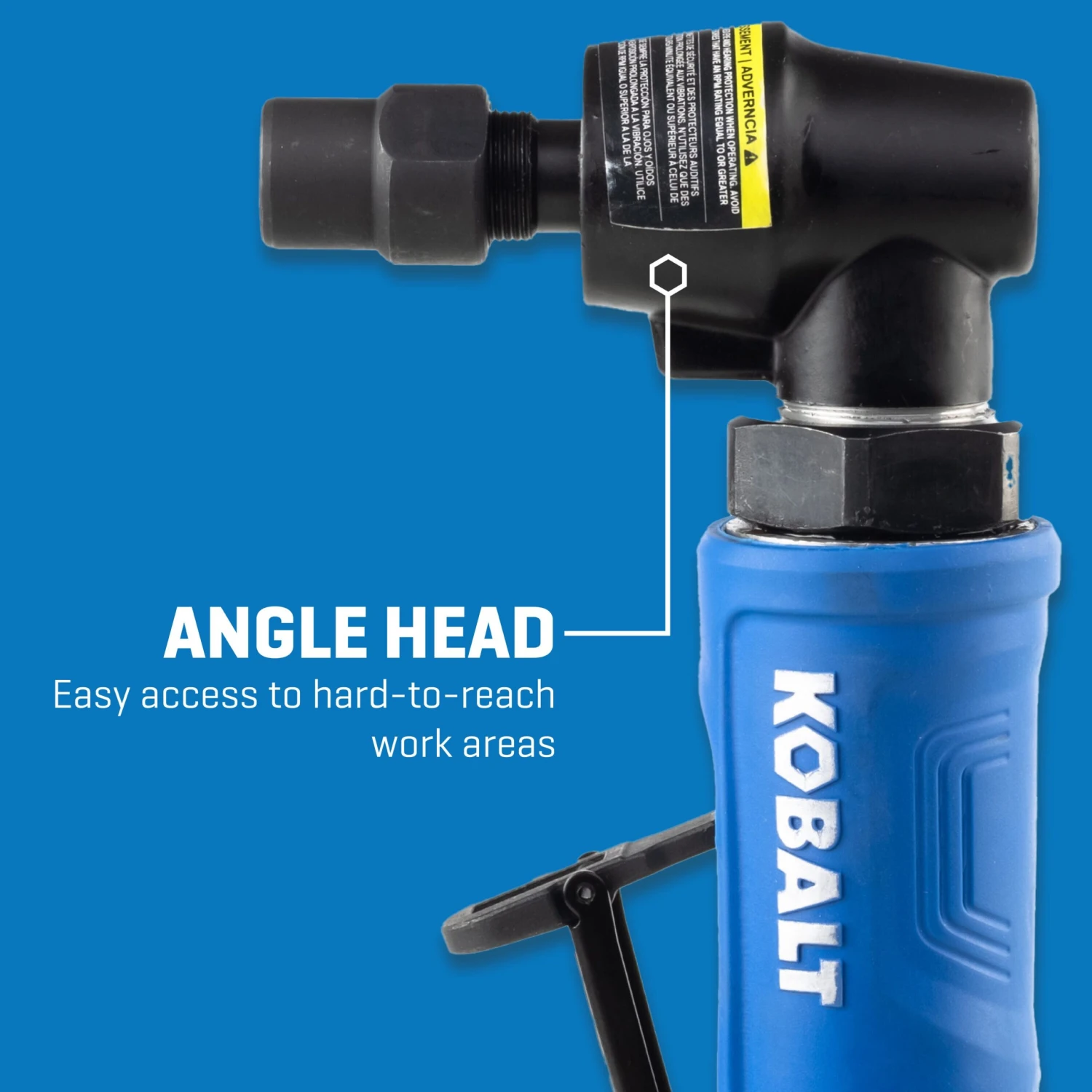 Kobalt 1/4-in Angle Die Grinder 6 Kobalt 1/4-in Angle Die Grinder - Image 6