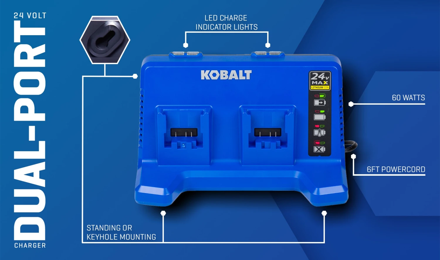 Kobalt 24 -Volt Lithium ( Battery Charger Station ) 12 Kobalt 24 -Volt Lithium ( Battery Charger Station ) - Image 12